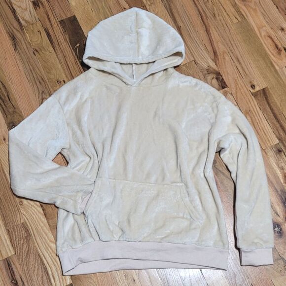Tops - Super Fuzzy Soft Hoodie Front Pouch
